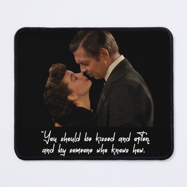 Item preview, GWTW KISSED OFTEN designed and sold by Foxlindesigns.