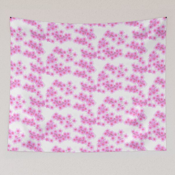 Item preview,  A.I. Adorned: A Cherry Blossom Pattern Painting [AI generated, AI art ] designed and sold by 3ac-Arts.