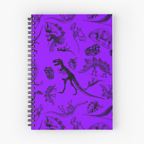 Item preview, Vintage Museum Dinosaurs and Skeletons on Purple designed and sold by Kristi Duggins.