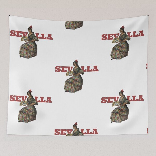 Item preview, Sevilla Seville flamenco flamenca Spain Spanish Spain Europe  designed and sold by Tropical Blood.