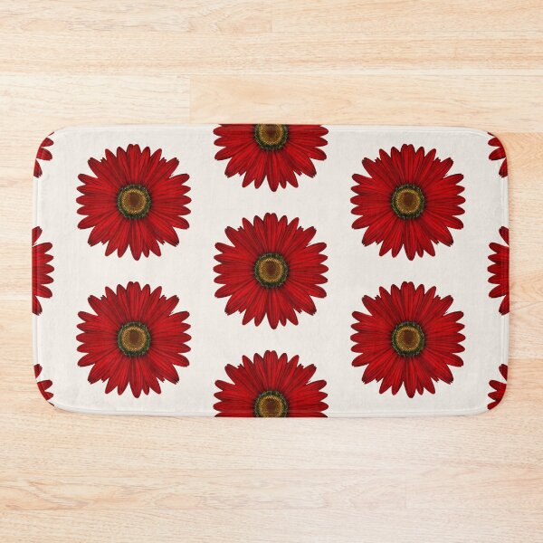 Item preview, Red daisy flower designed and sold by gramizzia.