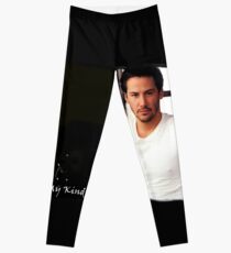 My Kind Of Man (Keanu Reeves Portrait) Leggings
