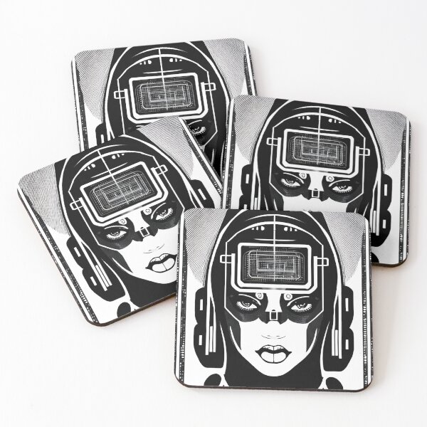 Item preview, Eta android portrait designed and sold by Kamiri.