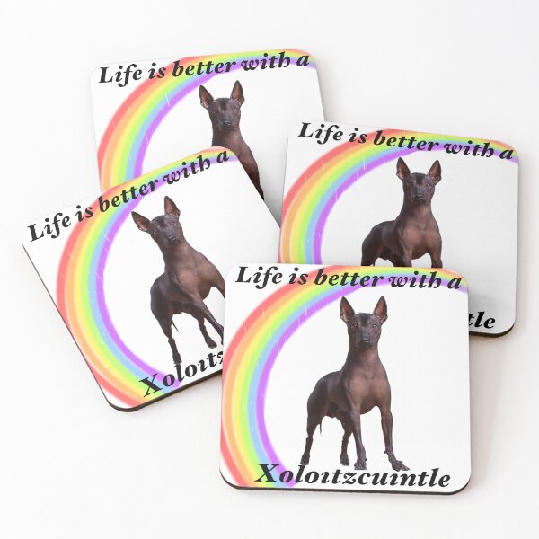 Item preview, Life is better with a xoloitzcuintle designed and sold by Xolo-Rescue.