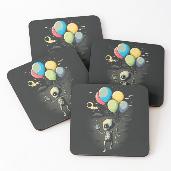 Item preview, Alien with Baloon art designed and sold by Maryberry96.