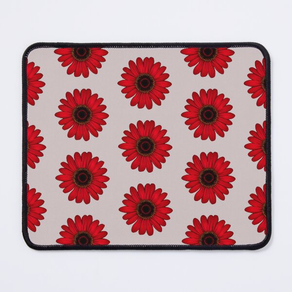 Item preview, Red daisy flower designed and sold by gramizzia.