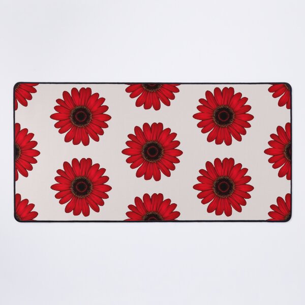 Item preview, Red daisy flower designed and sold by gramizzia.