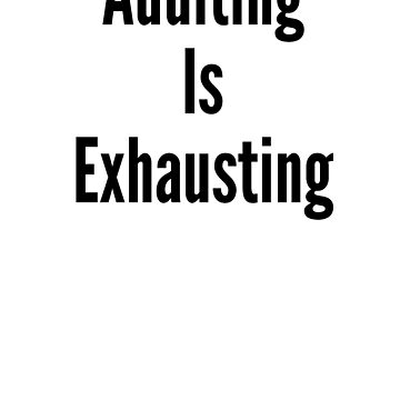 Artwork thumbnail, Adulting is Exhausting - Astonished Cat Company by AstonishedCatCo