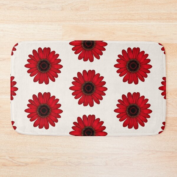 Item preview, Red daisy flower designed and sold by gramizzia.