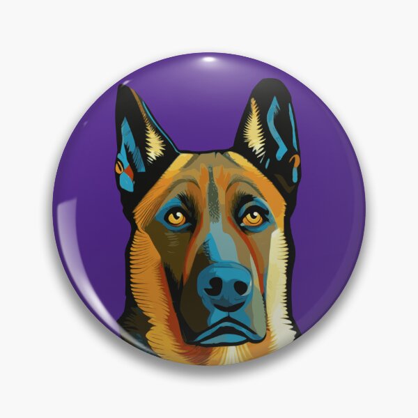 Item preview, Belgian Malinois designed and sold by dogpopart.