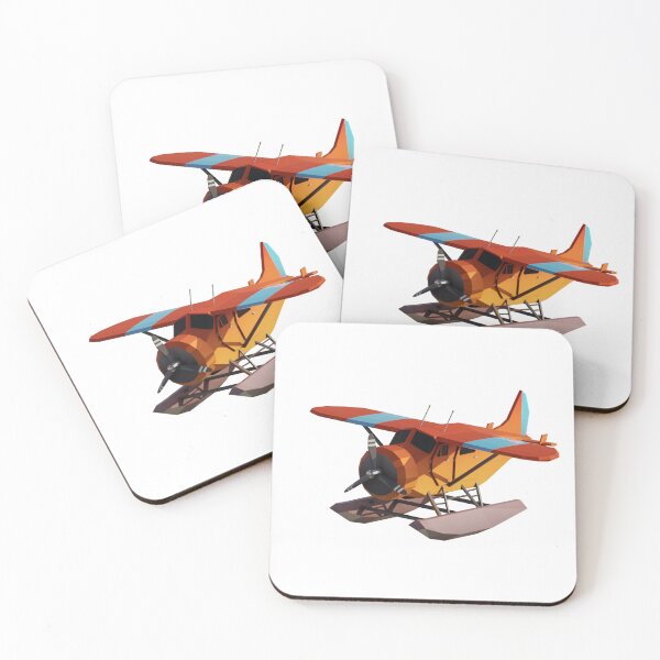 Item preview, Cute Red Water Plane Lowpoly 3D  designed and sold by Gravedrinker.
