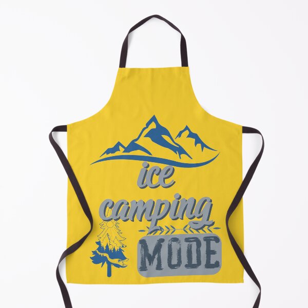 Item preview, ice camping mode, forest river sun inside tree pine designed and sold by movie-popcorn.
