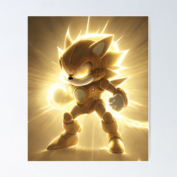 Fleetway Super Sonic Poster for Sale by Cannibalsexual