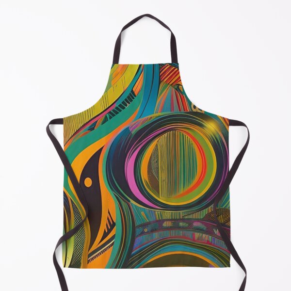 Item preview, Cool Colorful Organic Creative Abstract Pattern designed and sold by CattlettArt.