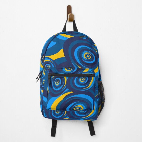 Item preview, Blue and Yellow Abstract Art designed and sold by Inky-elinky.