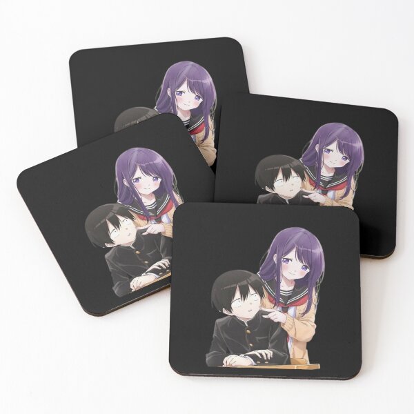 Item preview, Kubo san wa Mob wo Yurusanai  Stickers  designed and sold by youssef-ezz.