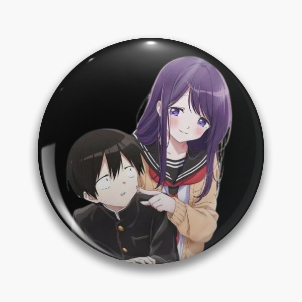 Item preview, Kubo san wa Mob wo Yurusanai  Stickers  designed and sold by youssef-ezz.