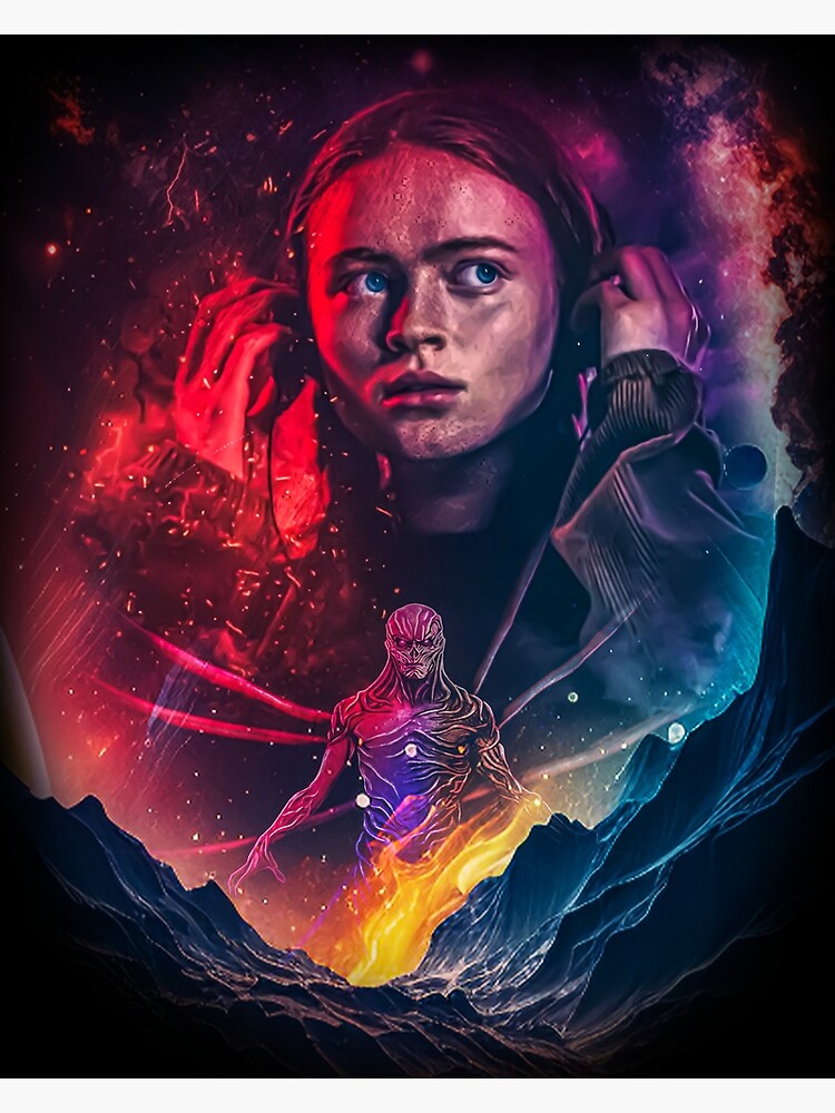 Hot Max Mayfield And Vecna Stranger Things Season 5 Poster - Anynee