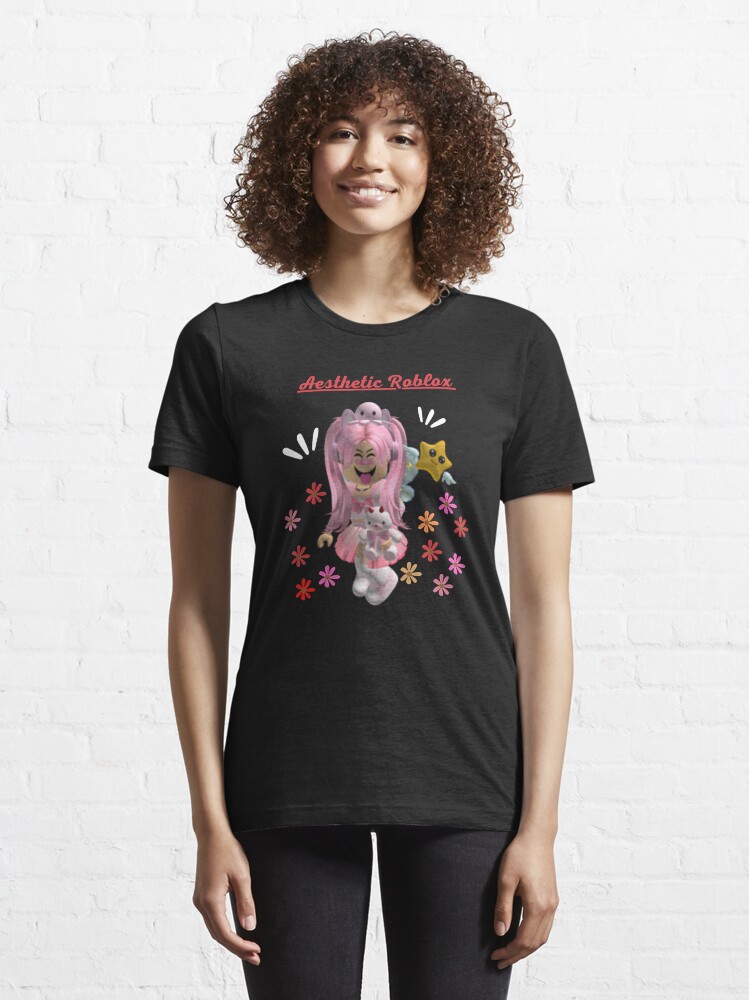 Aesthetic Roblox Girl Essential T-Shirt for Sale by Print-Corner