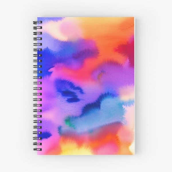 Item preview, Simple Colorful Abstract Watercolor Paint Splatter designed and sold by CattlettArt.