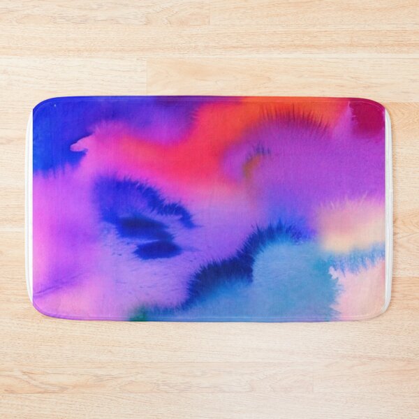 Item preview, Simple Colorful Abstract Watercolor Paint Splatter designed and sold by CattlettArt.