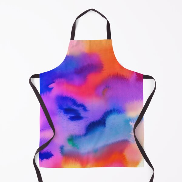 Item preview, Simple Colorful Abstract Watercolor Paint Splatter designed and sold by CattlettArt.