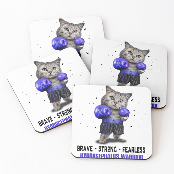 Item preview, Hydrocephalus Warrior - BRAVE STRONG FEARLESS designed and sold by Berriosly.