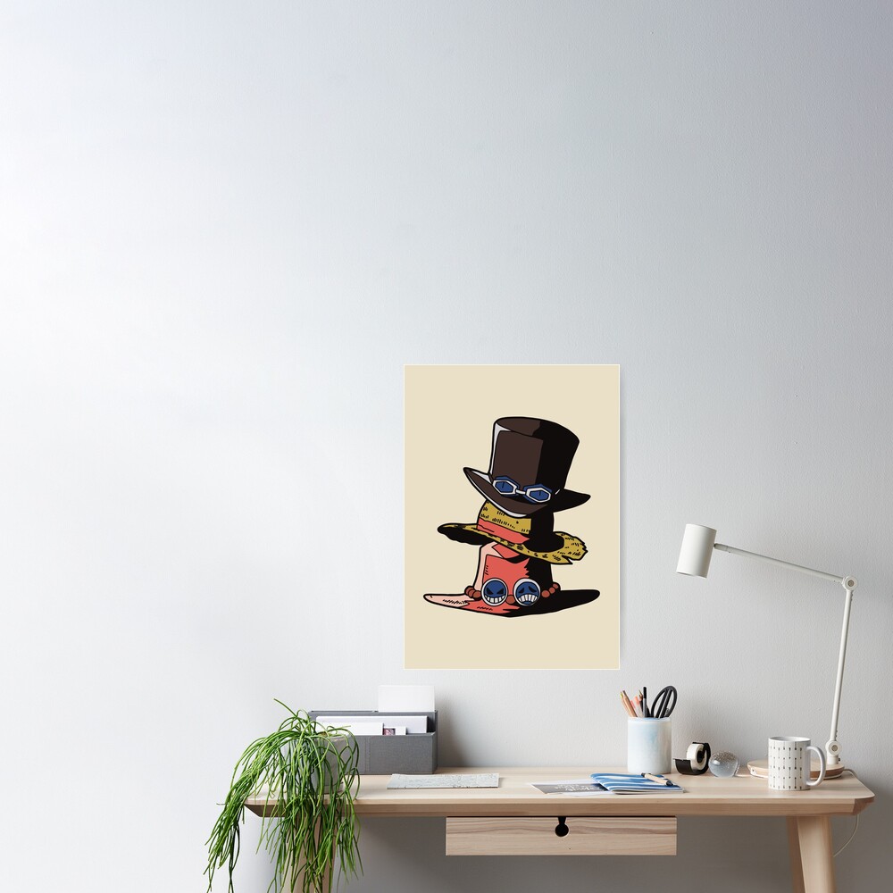 Sticker for Sale avec l'œuvre « Trio One Piece : Le chapeau des trois  frères » de l'artiste Animangapoi