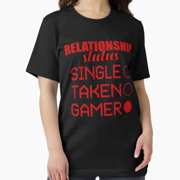 Item preview, Relationship Status Gamer designed and sold by SamuraiGaming.