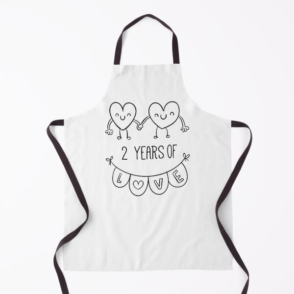 Item preview, Second Anniversary - 2 Years of Love designed and sold by CuteTrendyFinds.
