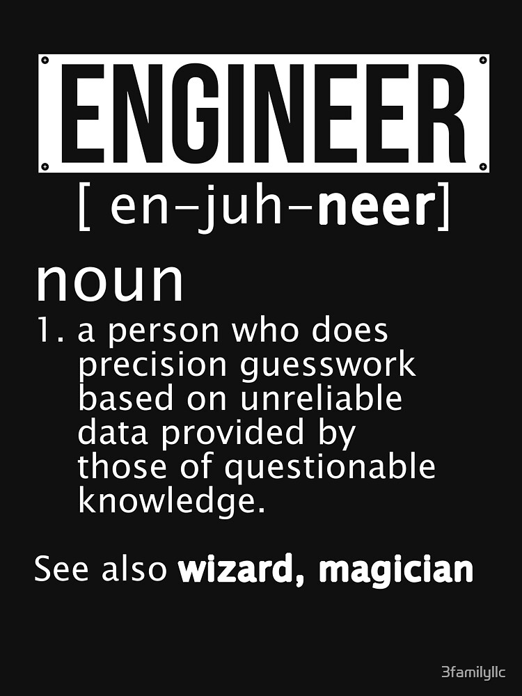 engineer noun t shirt