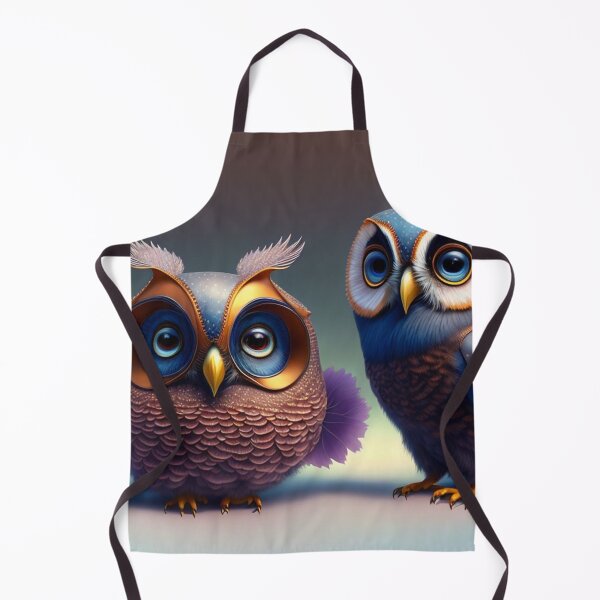 Item preview, Cute Owls Digital Art designed and sold by ArtsyWishesShop.