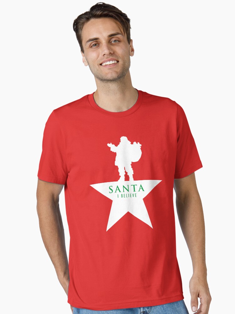 Santa Christmas Star Hamilton Parody