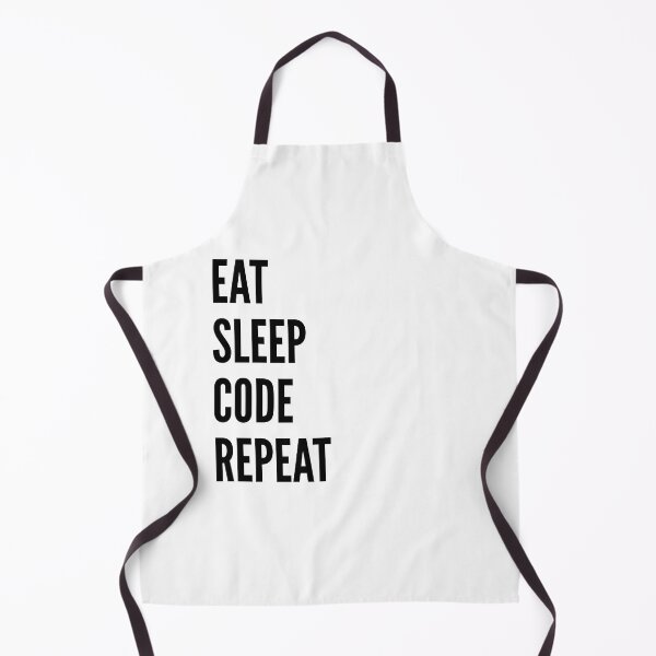 Item preview, Eat Sleep Code Repeat - Astonished Cat Company designed and sold by AstonishedCatCo.