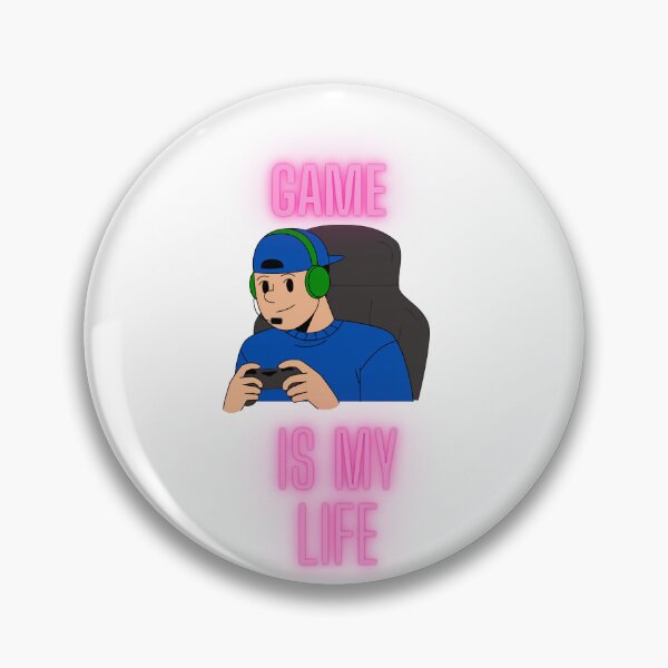 Item preview, Gamer , Game is may life designed and sold by Bart-Designs.