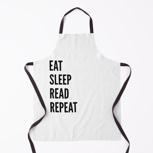 Item preview, Eat Sleep Read Repeat - Astonished Cat Company designed and sold by AstonishedCatCo.