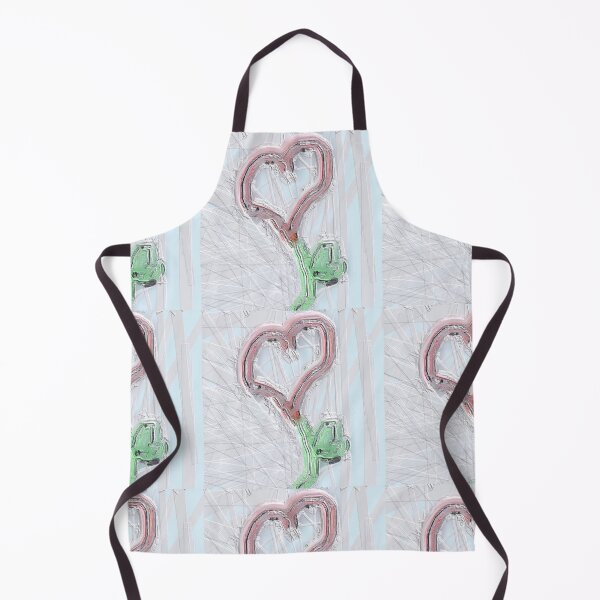 Item preview, Painted heart flower designed and sold by Tonyasartprints.