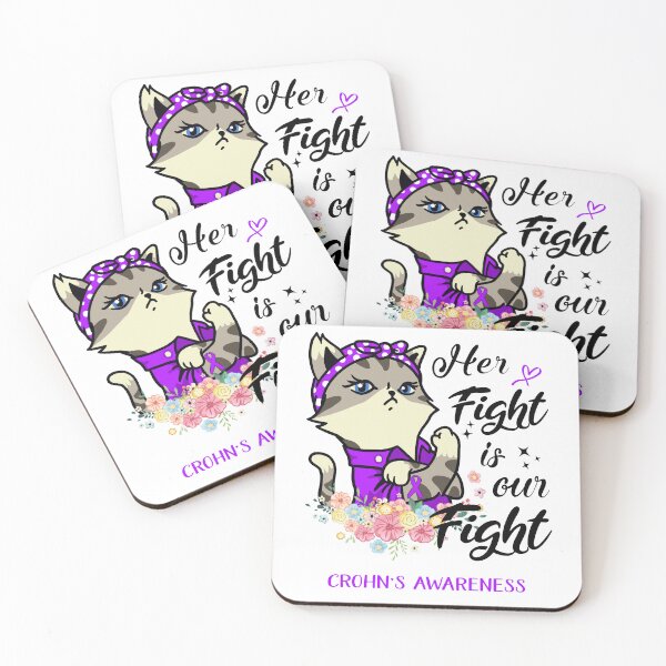 Item preview, Crohn's Awareness - Her Fight is our Fight designed and sold by RekaJoJo.