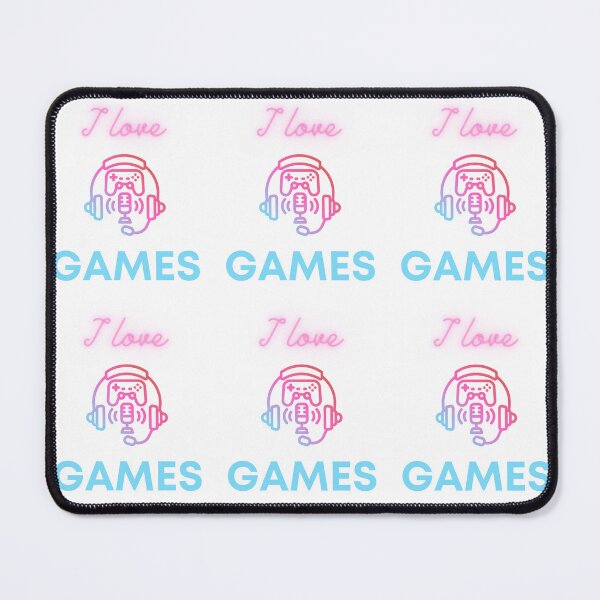 Item preview, I love games ,Gemer designed and sold by Bart-Designs.