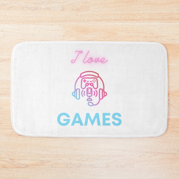 Item preview, I love games ,Gemer  designed and sold by Bart-Designs.
