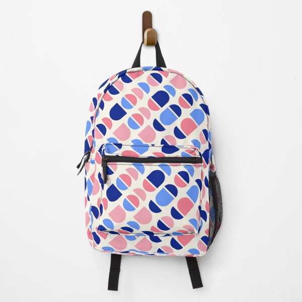 Item preview, Bauhaus Inspired Blues and Pinks designed and sold by Hodgepodge Bricolage.