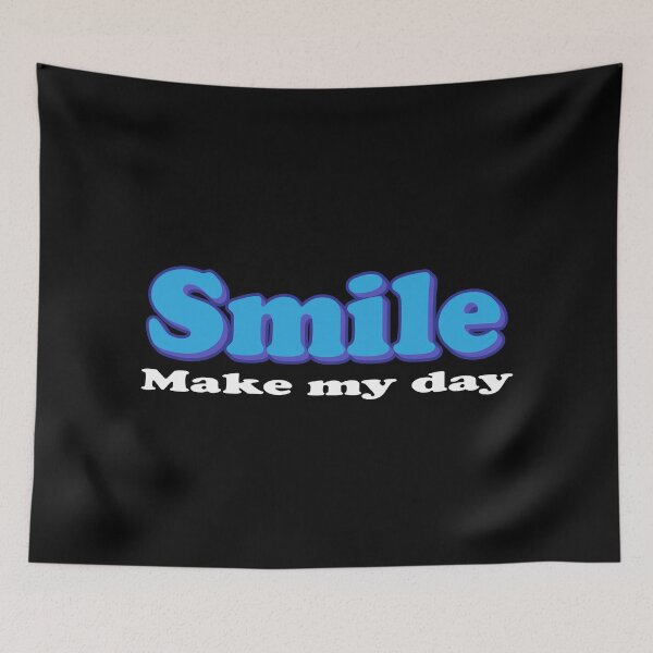 Item preview, Smile For Me Make My Day Positive Vibe designed and sold by K0tK0tu.