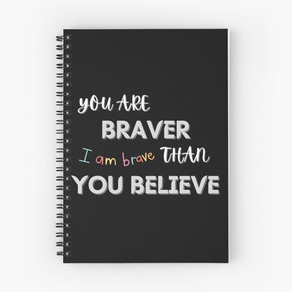 Item preview, Copy of You are braver than you believe designed and sold by NikkosDesigns.