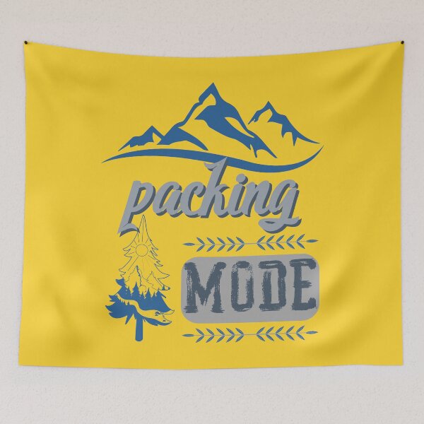 Item preview, packing mode, forest river sun inside tree pine designed and sold by movie-popcorn.