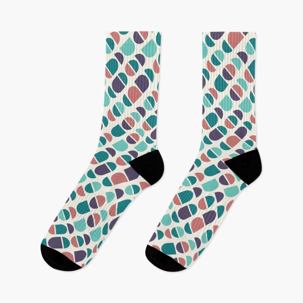 Item preview, Bauhaus Inspired Teals and Pinks designed and sold by Hodgepodge Bricolage.