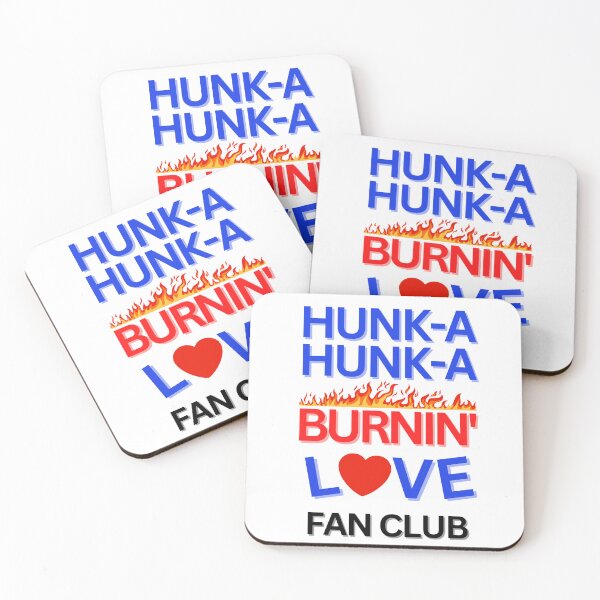 Item preview, Hunk-A Hunk-A Burnin' Love Fan Club designed and sold by ForeverGolden.