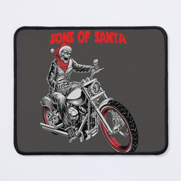 Item preview, Sons of Santa Christmas Santa Claus Motorcycle Rider biker Funny  designed and sold by AssamFT.