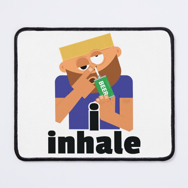 Item preview, Snorting Beer I love Beer Meme Funny Man Cave Stuff Bar Drinking Brewski Art Joke LOL designed and sold by doseofwin.