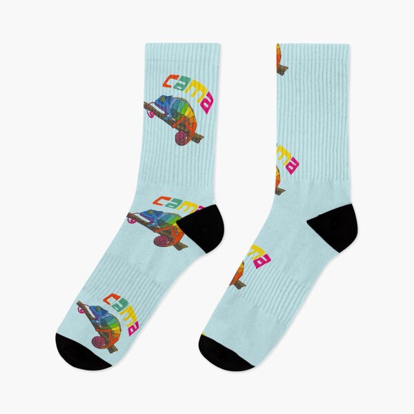 Item preview, colored chameleon designed and sold by Hugo Salazar.