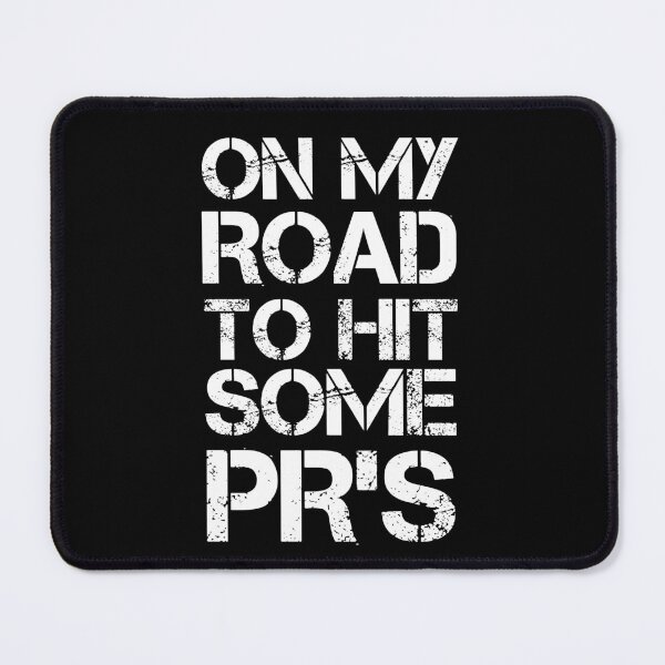 Item preview, On My Road To Hit Some PR's - Gym Fitness Workout designed and sold by EnzoVectorism.
